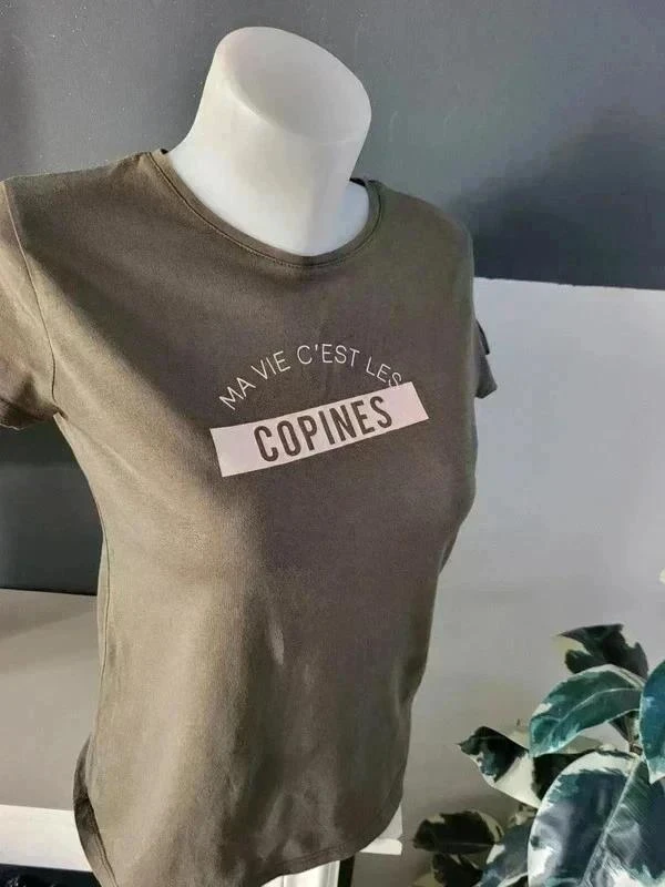 Khaki T-shirt – photo 2